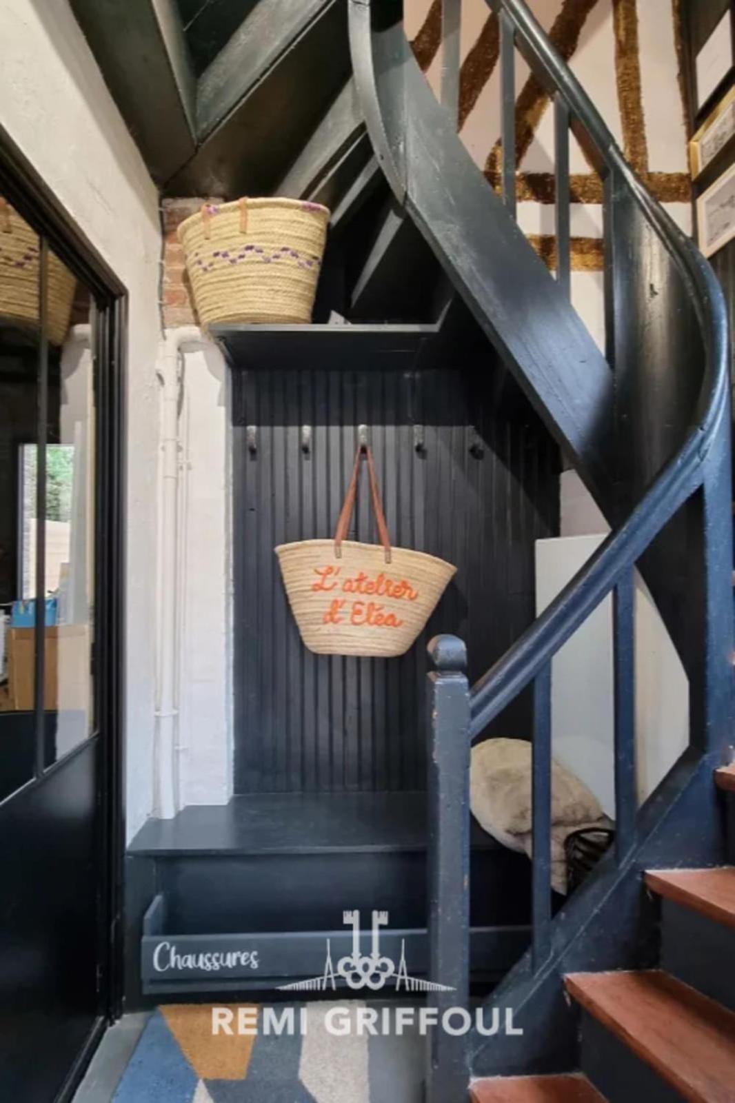 L'Atelier D'Elea 4 Terrace - Industrial-Chic In The Heart Of Honfleur Villa Dış mekan fotoğraf